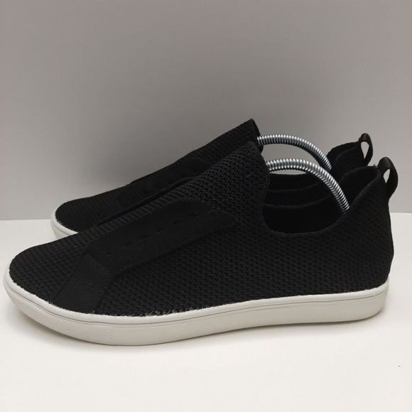 DLG Perforated Stretch Slip-on Shoes Black Sneakers Sz 9 - Picture 7 of 14